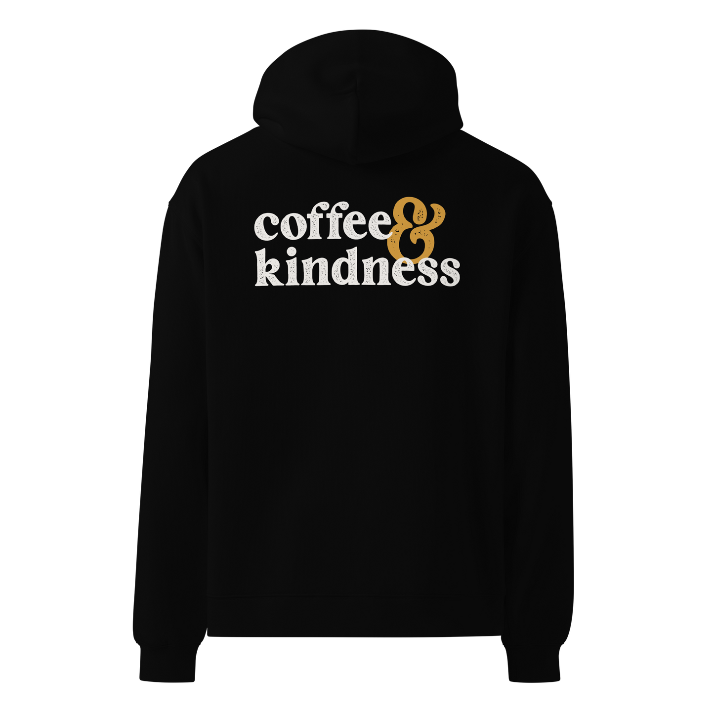 Drink Coffee, Be Kind, Repeat - Premium Oversized Hoodie