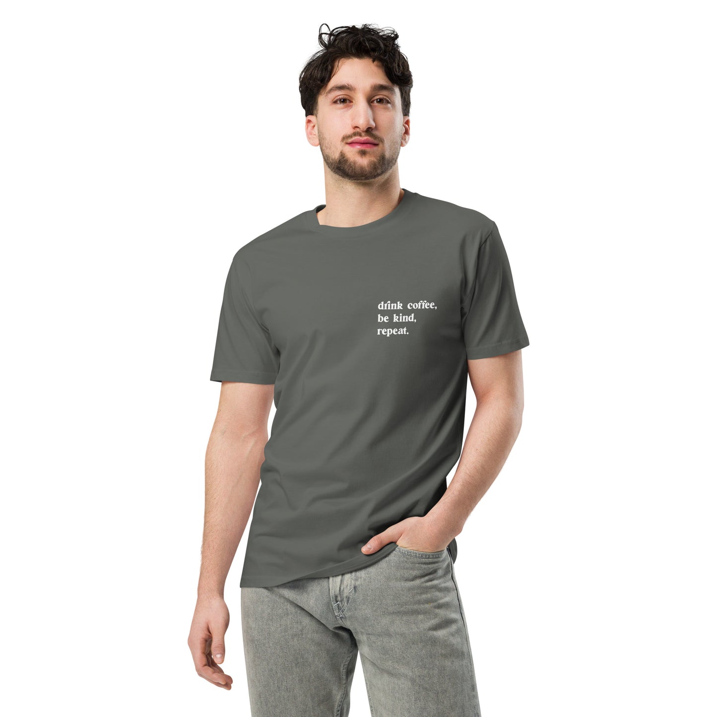 Drink coffee, be kind t-shirt