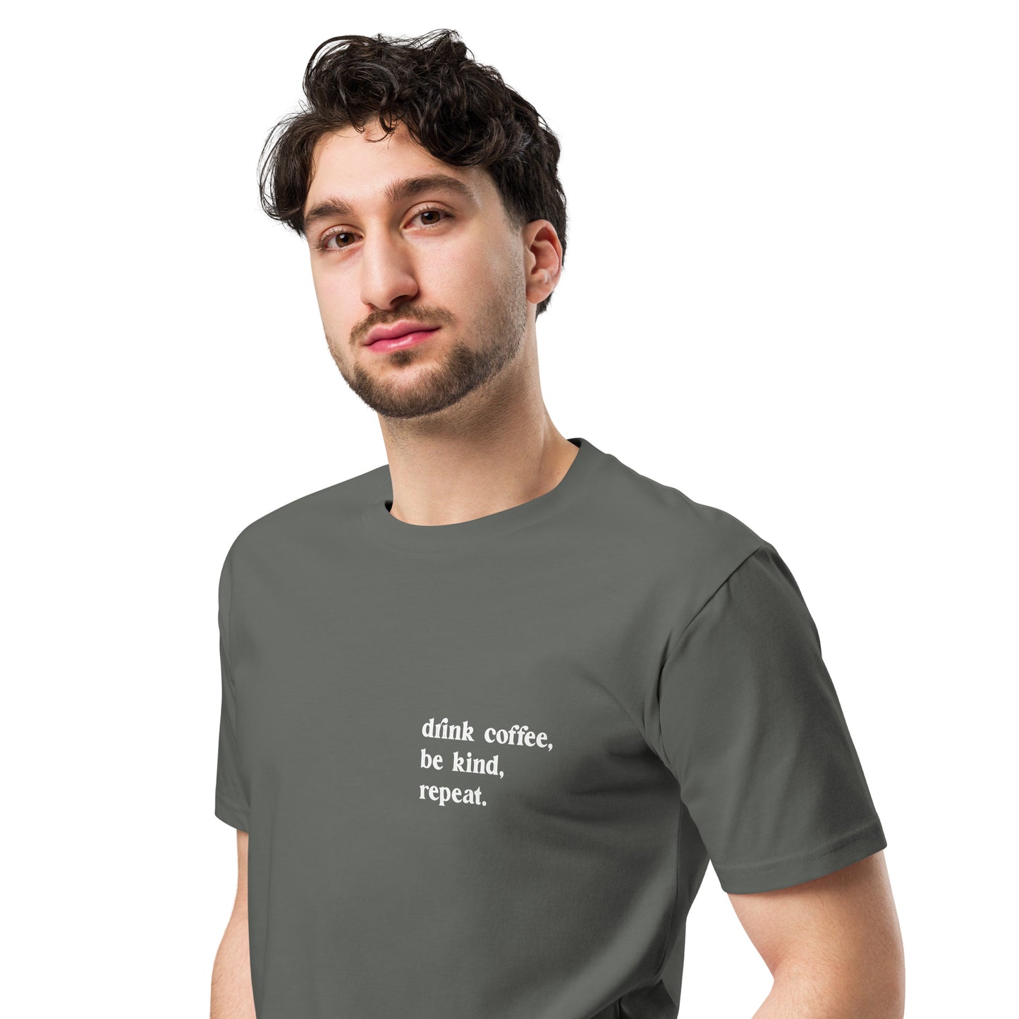 Drink coffee, be kind t-shirt